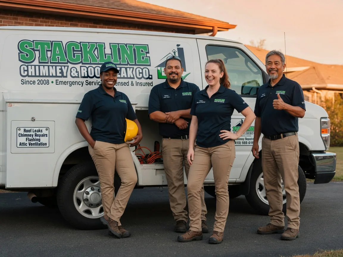 Chimney flashing repair company in Angelus Oaks, CA